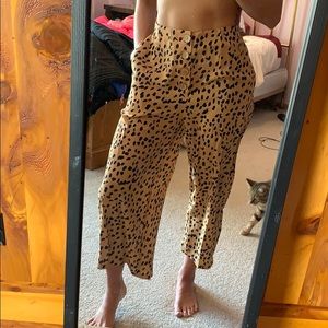 High Waisted Wide Leg Pants